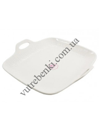 Блюдо для запікання та сервіровки з ручками Tudor АЙС 27 см 