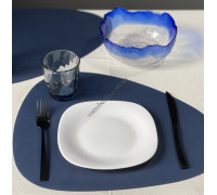 Підставка під тарілку Olens "Пелюстка" 45*36,8 см., синій