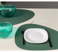 Підставка під тарілку Olens "Пелюстка" 45*36,8 см., зелений