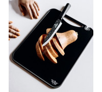 Дошка кухонна Krauff 29,6*22,4*0,8 см., з точилкою для ножа