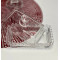 Маслянка скляна Olens "Прозоре Серце" 10,5*16,5*10 см.
