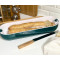 Хлібниця Bergner 40*11,8*8,3 см., пластикова, кришка - бамбукова дошка для нарізки