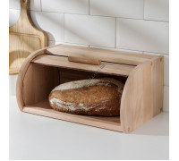 Хлібниця дерев'яна MAZHURA 20,5*40,5*30,5 см.