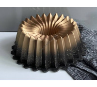 Форма для випічки кекса OMS золото d-24 см., з антипригарним покриттям 