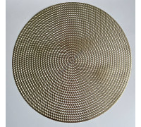 Підставка під тарілку Olens "Перлиновий" d-40 см., золотий