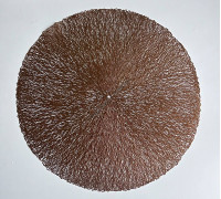 Підставка під тарілку Olens "Сяйво" d-40 см., коричневий