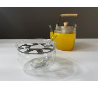 Підставка-піч Olens скляна з підігрівом під чайник