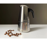 Гейзерна кавоварка Ardesto  Gemini Apulia, 6 чашок, нержавіюча сталь