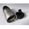 Чашка-термос 450 мл. Ardesto Metallic, нержавіюча сталь, чорний 
