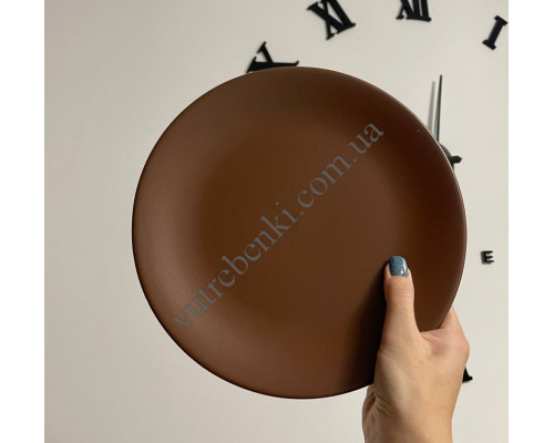 Тарілка мілка Keramia Табако d-25 см кераміка
