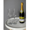 Набір келихів для шампанського Ardesto Gloria 6 шт, 215 мл, скло