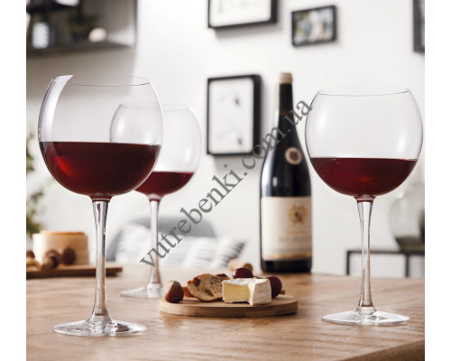 Набір келихів Luminarc Tasting Time Burgundy для вина 650 мл 4 шт