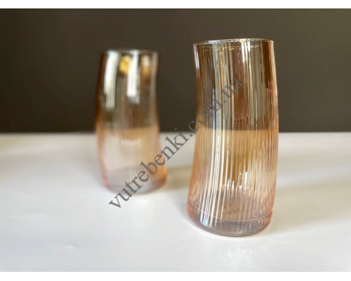 Набір склянок високих Ardesto Golden Moon 500 мл, 2 шт., скло