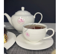Чашка чайна 230 мл. Tudor Royal Sutton з блюдцем