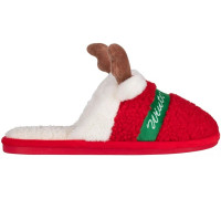 Взуття домашнє Ardesto Christmas 36/37 розмір, 100% поліестер, підошва 100% гума, червоний