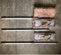 Швабра - полотер для підлоги, локшина, МЕТАЛЕВА основа 42*13 см, телескопічна рукоятка 80*125 см, Китай