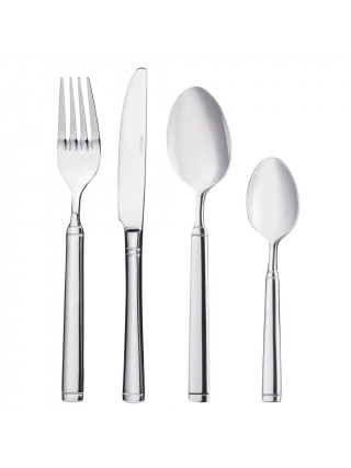 Набір столових приборів Ardesto Black Mars Bordeaux 24 пр., нержавіюча сталь