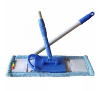 Швабра - полотер для підлоги, мікрофібра, Feniks Mop DAF CТАЛЕВА основа, телескопічна *24