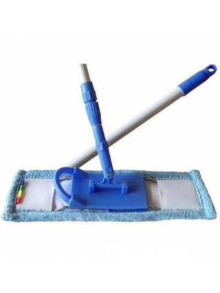 Швабра - полотер для підлоги, мікрофібра, Feniks Mop DAF CТАЛЕВА основа, телескопічна *24