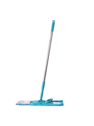 Швабра-полотер з металевою основою 43 см, мікрофібра, телескопічна ручка 86-131 см