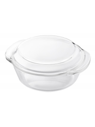 Каструля скляна Ardesto BLACK MARS 1,5 л., кругла