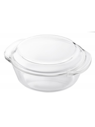 Каструля скляна Ardesto BLACK MARS  2,0 л., кругла