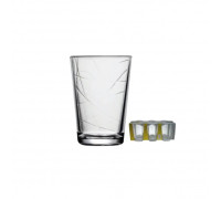 Набір склянок Pasabahce Mizu v-205 мл, h-10 см (под.уп.) 6 шт