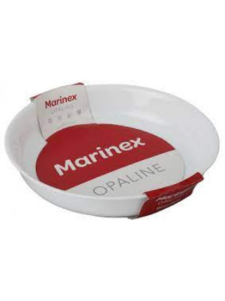 Форма керамічна жароміцна Marinex кругла 2 л., d-27,8 см, h-5,2 см