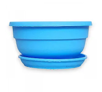 Вазон Еталон "Фіалка" 14,5*7 см, 0,6 л, з підставкою (гортензія)