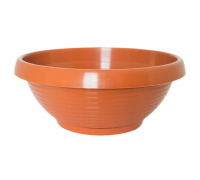 Вазон-клумба Еталон "Лотос" 24*10 см, 2,6 л, з підставкою (теракот)