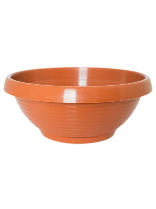 Вазон-клумба Еталон "Лотос" 24*10 см, 2,6 л, з підставкою (теракот)