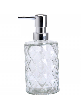 Дозатор для рідкого мила S&T 360 мл., скляний