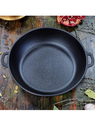 Жаровня чавунна лита Maysternya 34*7 см