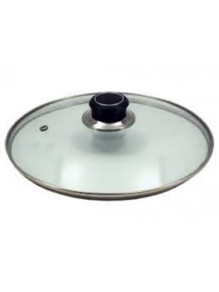 Кришка скляна Interos d-24 см. з тримачем