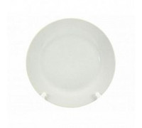 Тарілка обідня Interos WHITE d-22 см.