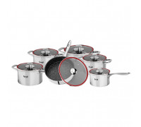 Набір посуду Krauff Luxurios 12 предметів. 