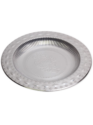 Піднос круглий Kamille d-40*3,5 см., з нержавіючої сталі