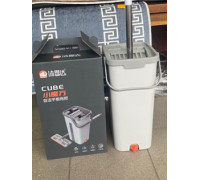 Набір для прибирання Scratch Cleaning Mop CUBE швабра з відром 14 л складна ручка авт.  віджим