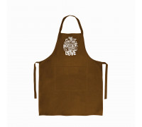 Фартух Kvarta Секретний інгрідієнт коричневий  габардин (10шт/уп)