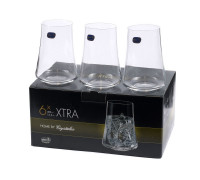 Набір склянок Bohemia Xtra 400 мл., для води, 6 шт.