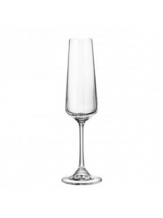 Набір келихів Bohemia Crystalite Corvus для шампанського 6 шт, 
