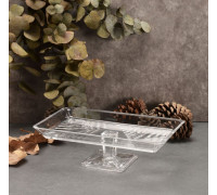 Блюдо на ніжці Pasabahce Madlen 27,6*16,5см, h-8,3 см (под.уп.)