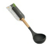 Черпак кухонний JinFengLiZuo 33 см силікон з дерев. ручкою