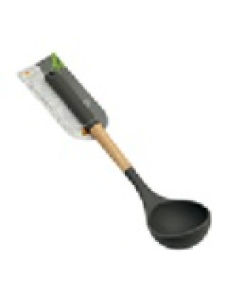 Черпак кухонний JinFengLiZuo 33 см силікон з дерев. ручкою