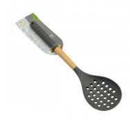 Шумівка кухонна KV JinFengLiZuo 34 см силікон з дерев. ручкою