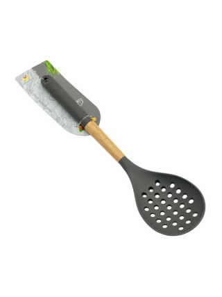 Шумівка кухонна KV JinFengLiZuo 34 см силікон з дерев. ручкою