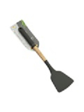 Лопатка кухонна KV JinFengLiZuo 34 см силікон з дерев. ручкою