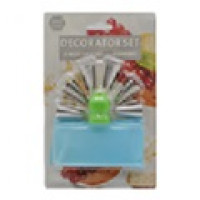 Мішок кондитерський JingChu + 6 насадкок металевих