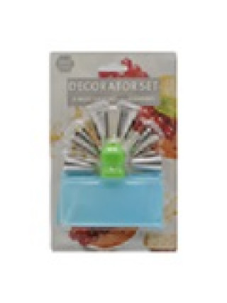 Мішок кондитерський JingChu + 6 насадкок металевих