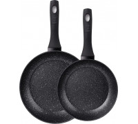 Набір сковорід алюм. з антипр. покриттям Prime Chef, діам.24см, 28см . Артикул: 25-45-222. TM "Krauff"